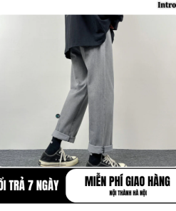 Quần Baggy Jeans Nam Nữ ống rộng đẹp