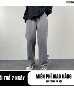 Quần Baggy Jeans Nam Nữ ống rộng đẹp